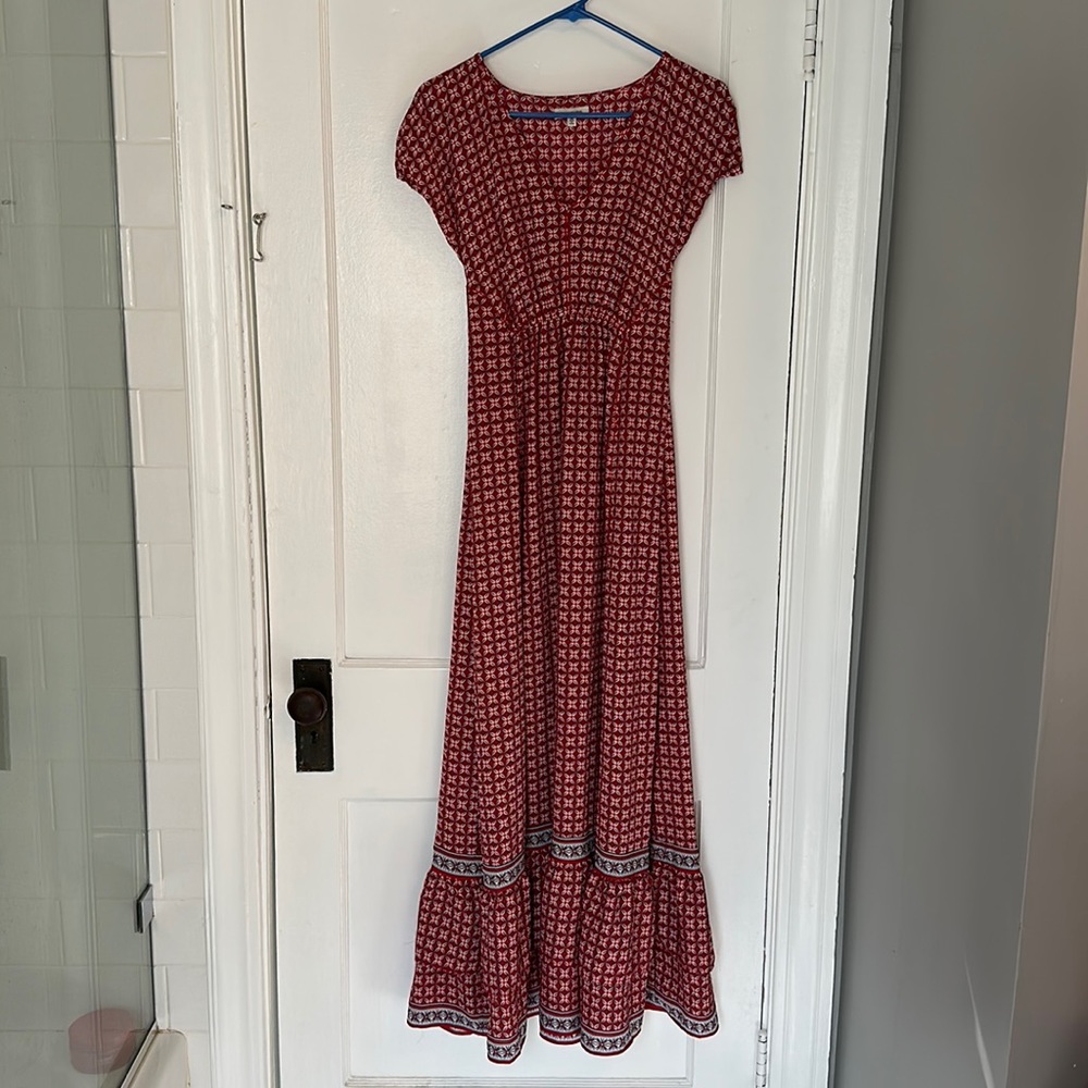 Patterned dress!